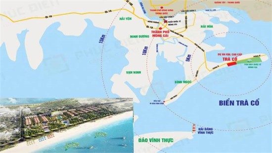 Hướng dẫn đường đi đến Trà Cổ