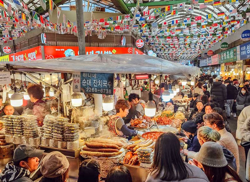 Chợ Gwangjang - chợ ở Hàn Quốc