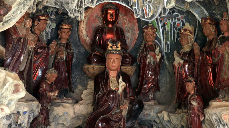 Tượng Phật - Chùa Mía