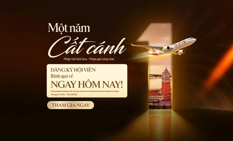 Chương trình khách hàng thường xuyên Sun PhuQuoc Airways