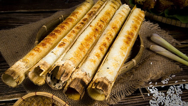 Cơm lam - đặc sản Sơn La