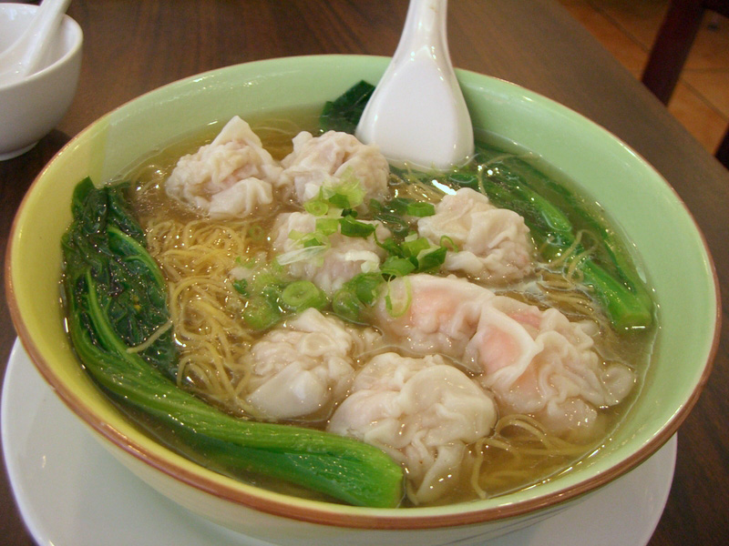 Mì hoành thánh Wonton - đi Quảng Châu ăn gì?