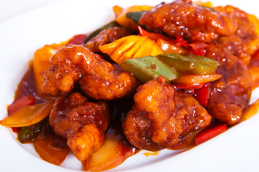 Thịt heo chua ngọt - đi Quảng Châu ăn gì