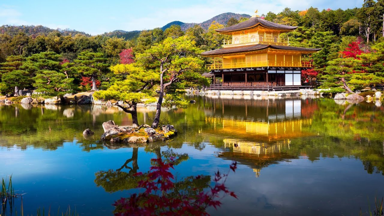 Đền Kinkaku-ji ở Kyoto - địa điểm du lịch Nhật Bản