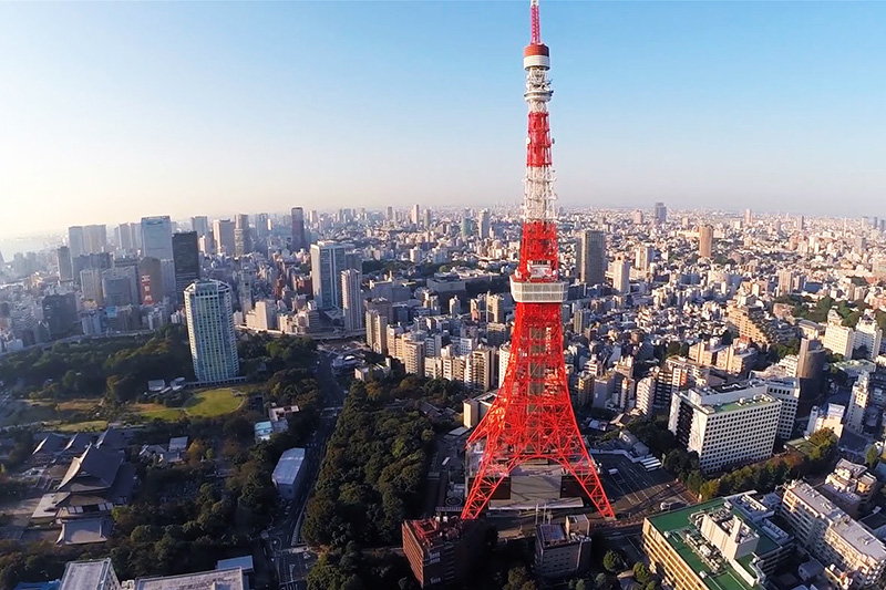 Tháp Tokyo Tower - địa điểm du lịch Nhật Bản