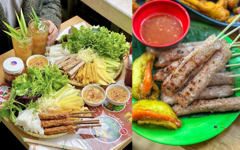 Nem nướng Cái Răng - du lịch Cần Thơ