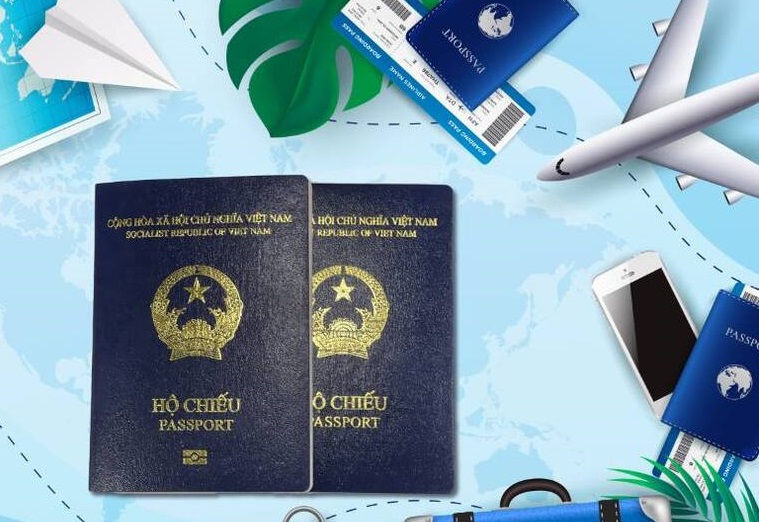 giấy tờ khi đi máy bay