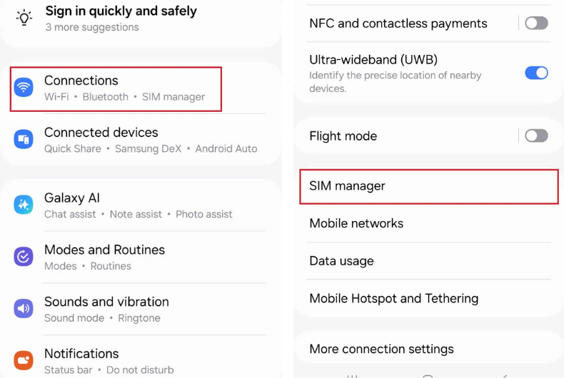 cài đặt esim du lịch trên android - 4