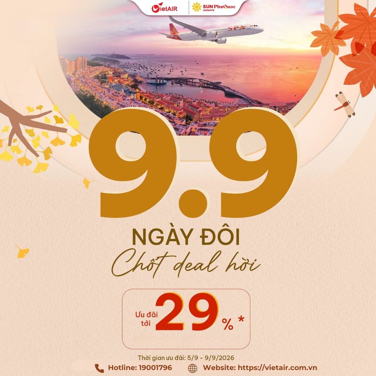 Khuyến mãi Sun PhuQuoc Airways
