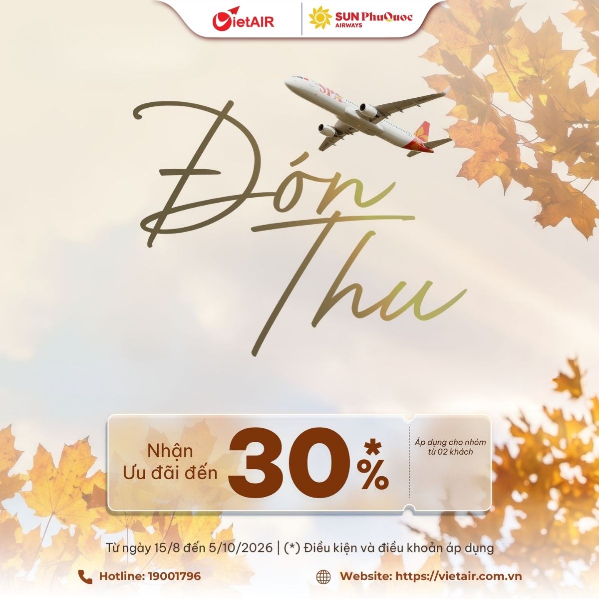 Đón thu Sun PhuQuoc Airways
