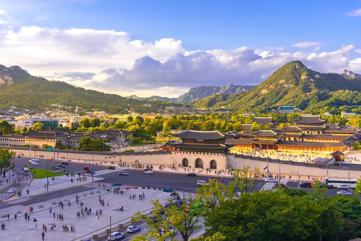 Cung điện Gyeongbokgung - du lịch Hàn Quốc