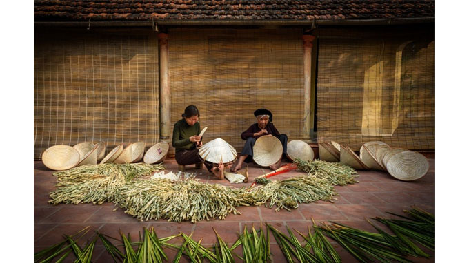 Dạo quanh làng nghề nón Chuông