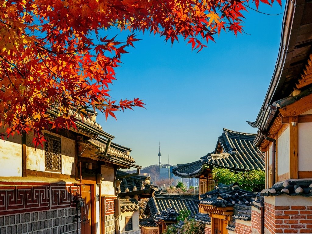 Mùa thu lãng mạn tại Seoul