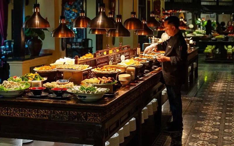 Buffet Hà Nội - Nhà hàng Sen Tây Hồ