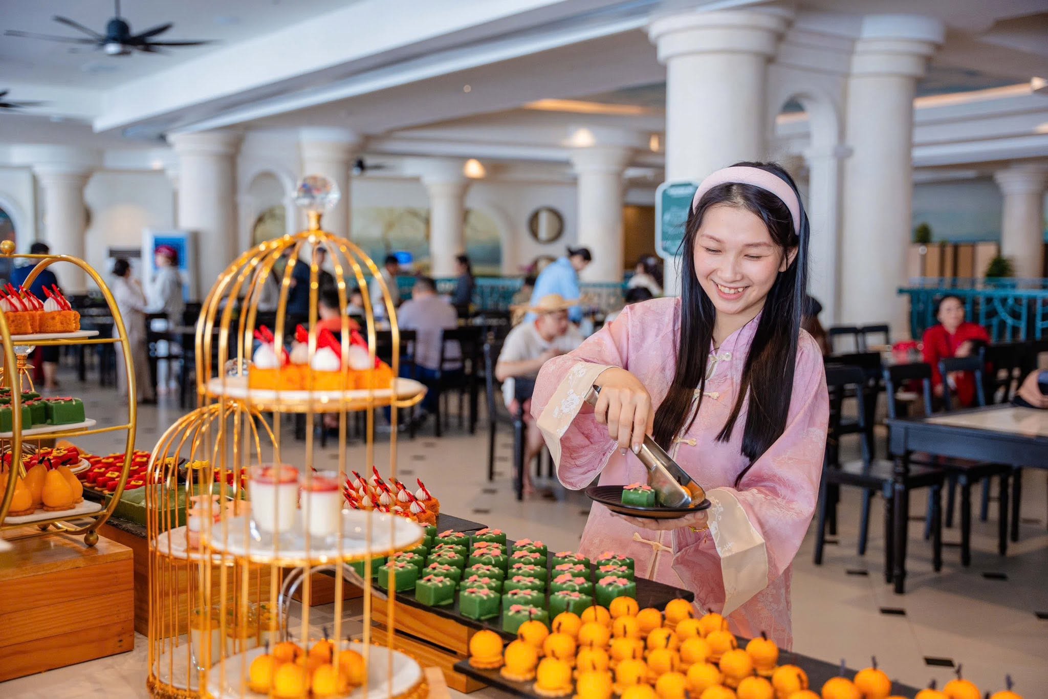 Thưởng thức buffet Núi Bà Đen