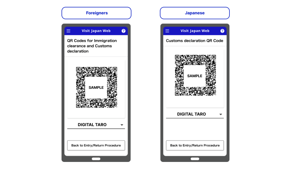 xuất trình mã QR