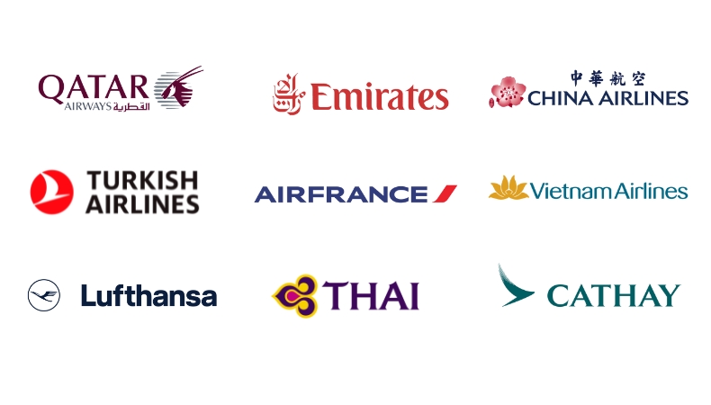 Hãng hàng không - vé máy bay đi Séc