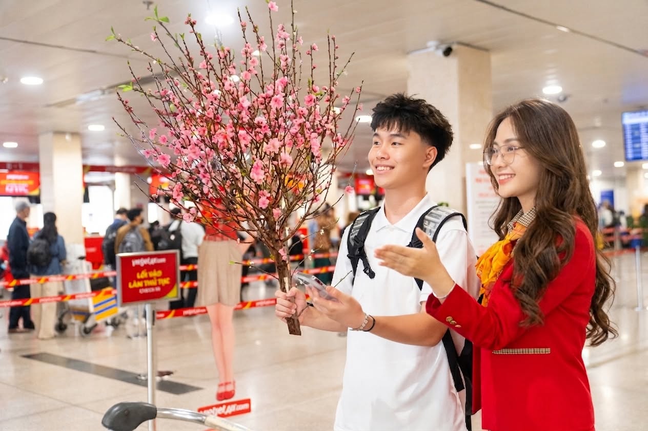 Vé máy bay Tết Vietjet