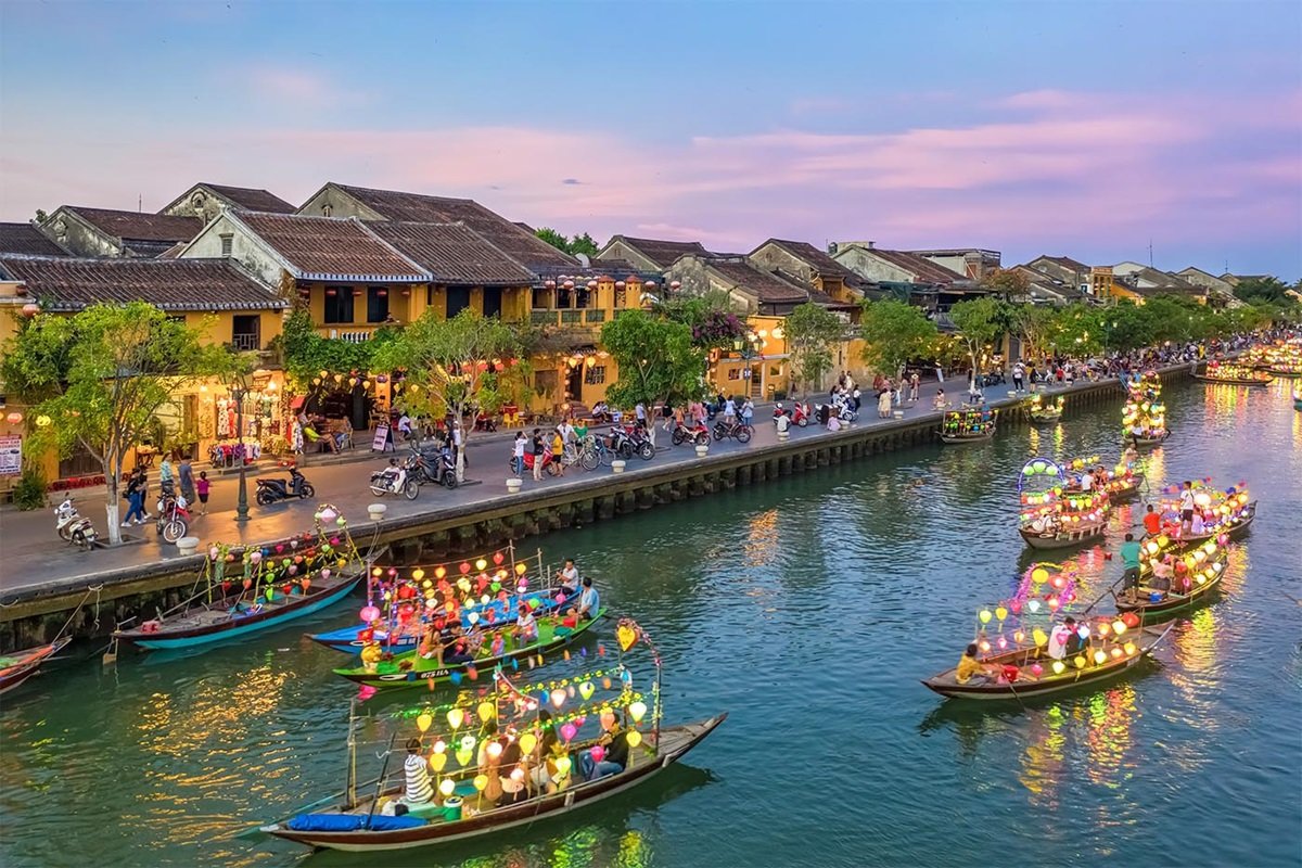 Hội An - vé máy bay tháng 1
