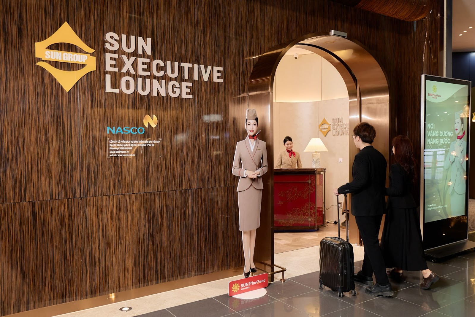 Sun Executive Lounge - vé máy bay Thương gia Sun PhuQuoc Airways