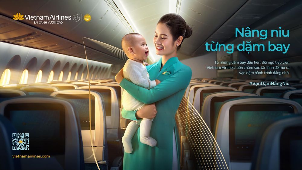 Đội ngũ tiếp viên hàng không hãng Vietnam Airlines