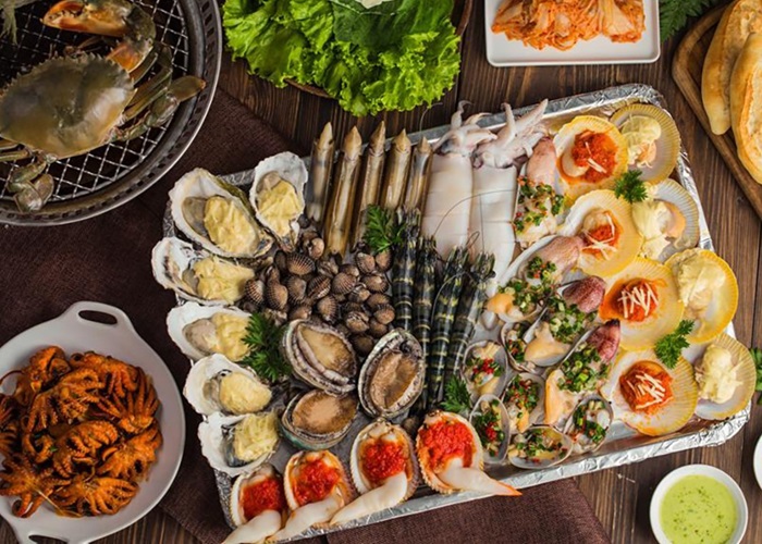 hải sản biển Mỹ Khê
