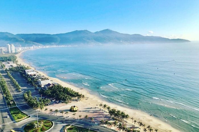 các bãi tắm tại biển Mỹ Khê