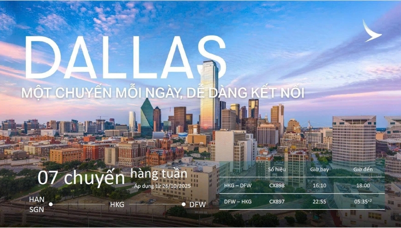 Vé máy bay Cathay Pacific