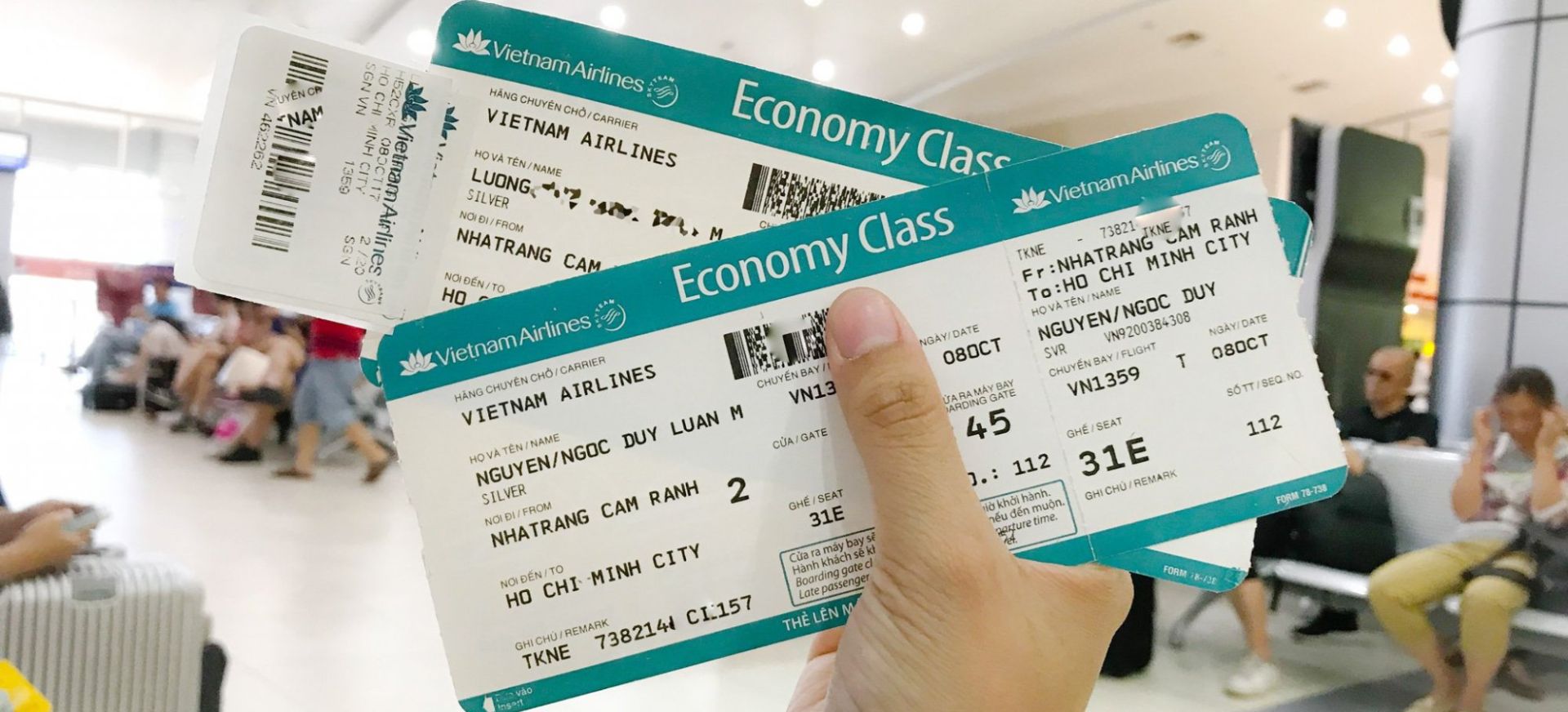 Kiểm tra vé máy bay Vietnam Airlines qua đại lý bán vé