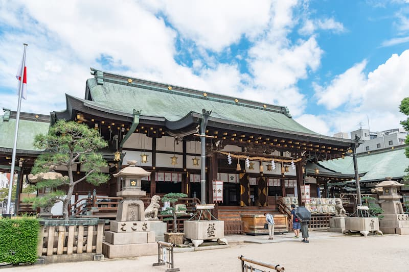 Đền Thiên Mãn Cung, Osaka, Nhật Bản