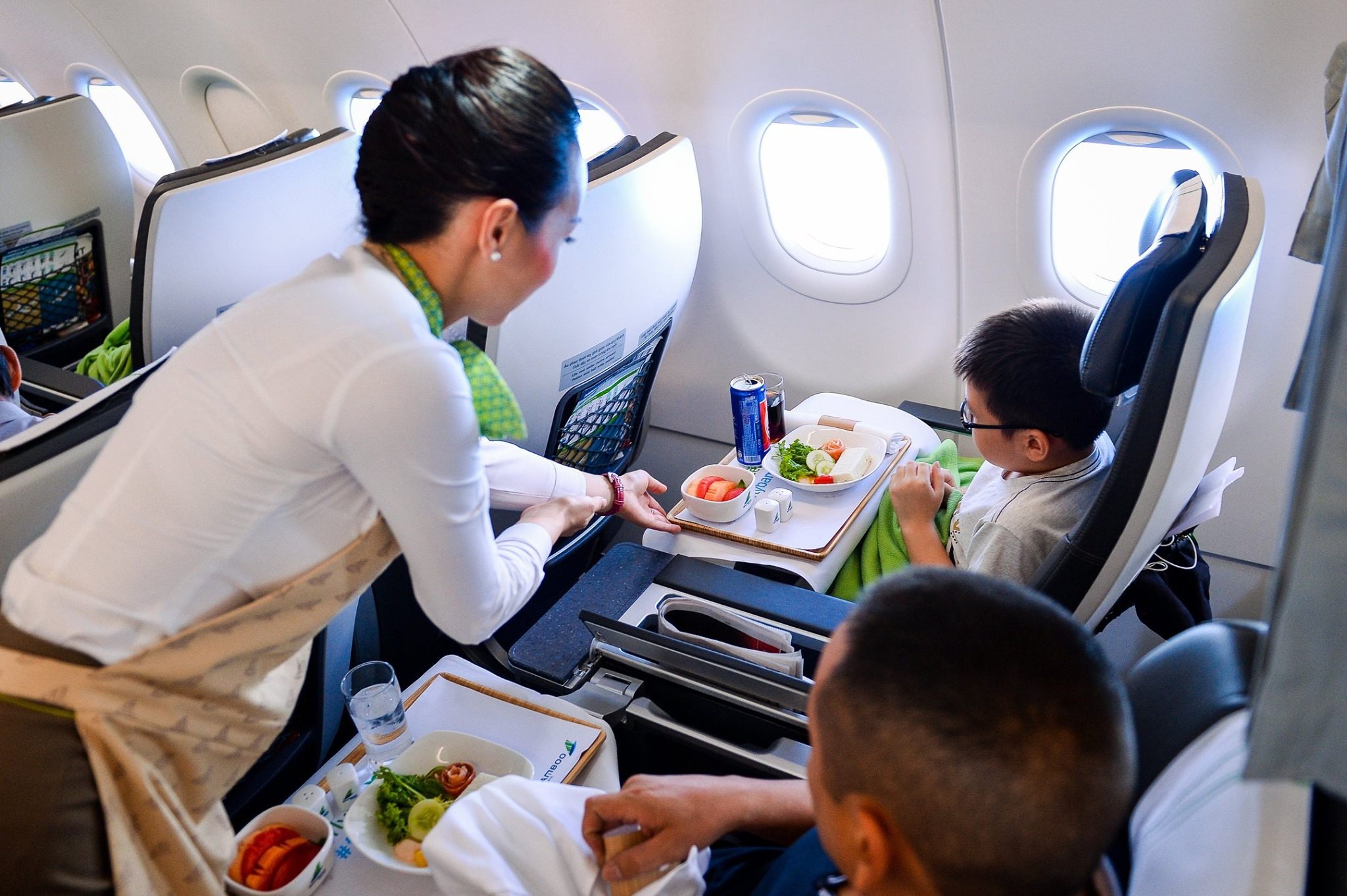 Dịch vụ trên chuyến bay thương gia BamBoo Airways