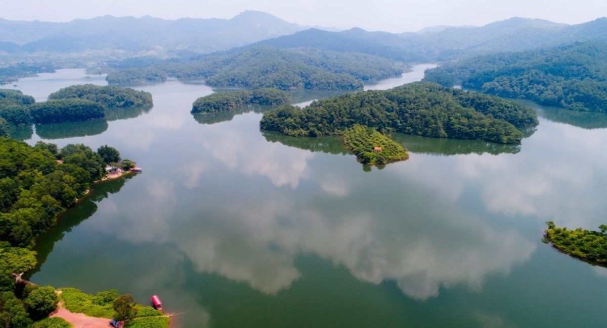 Hồ Khuôn Thần - du lịch Bắc Giang