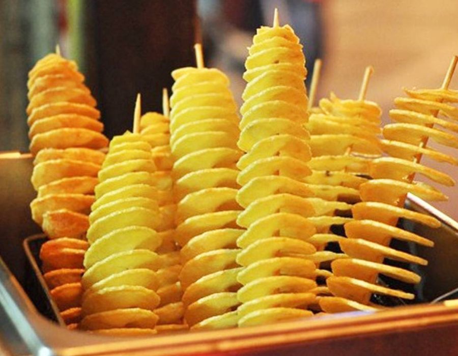 Khoai tây lốc xoáy Hweori Gamja