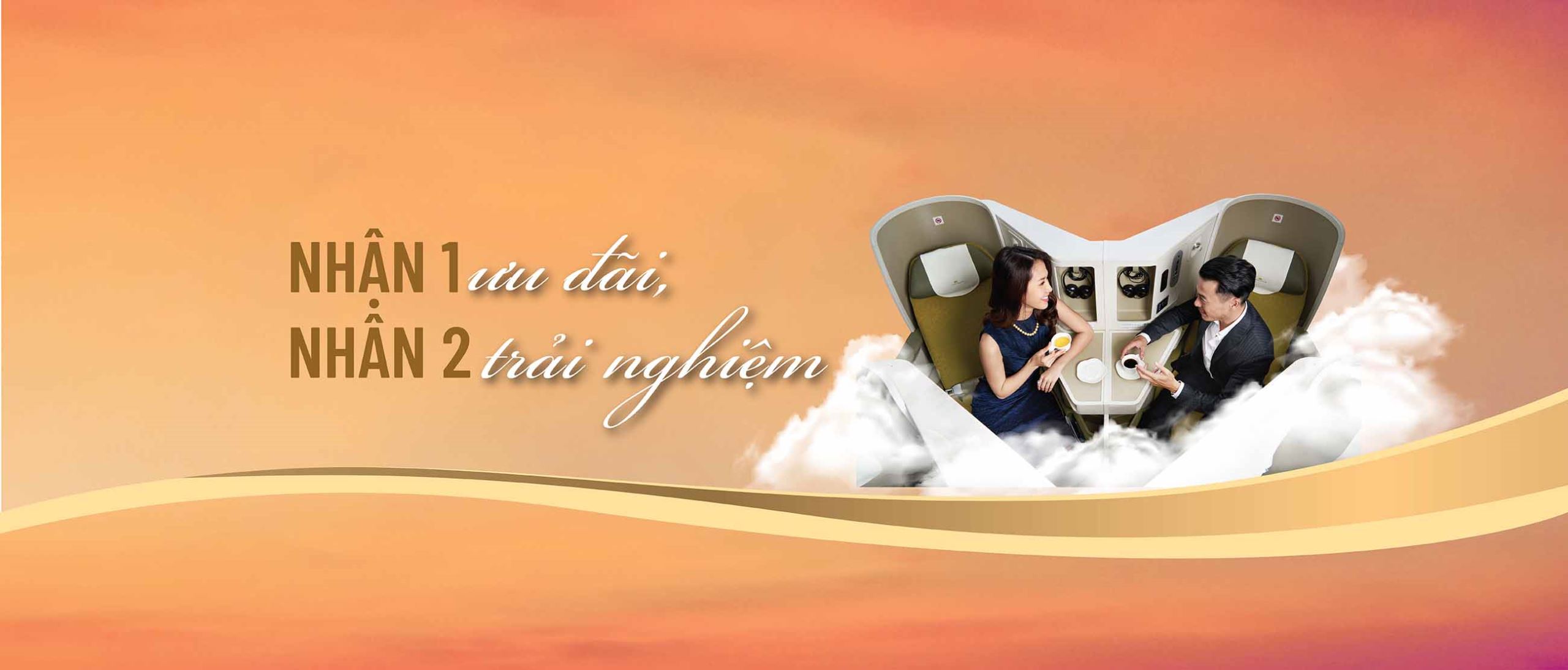 ưu đãi giá vé thương gia tại VietAIR