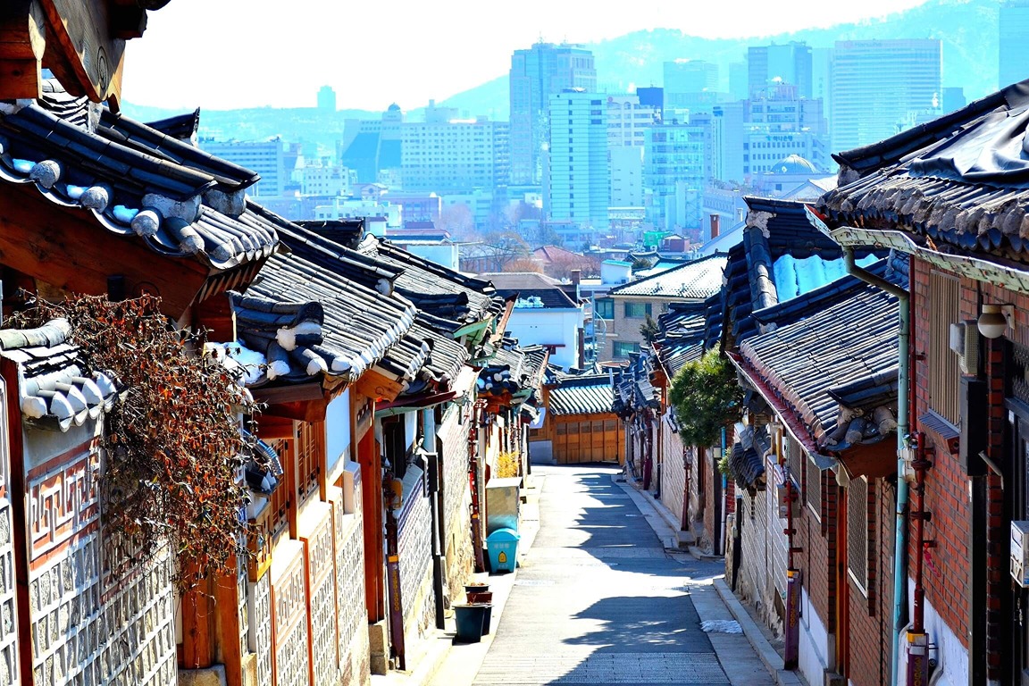 Làng cổ Hanok,Seoul, Hàn Quốc