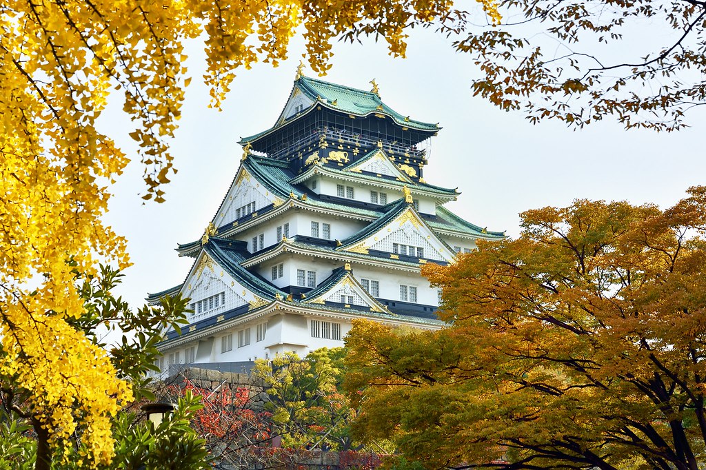 Lâu đài Osaka, Nhật Bản