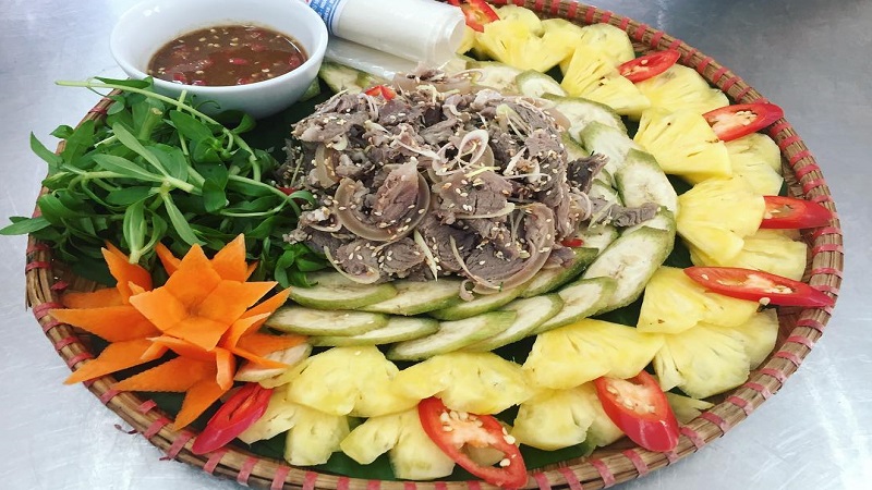 Nhà hàng Thăng Long - Ninh Bình ăn gì