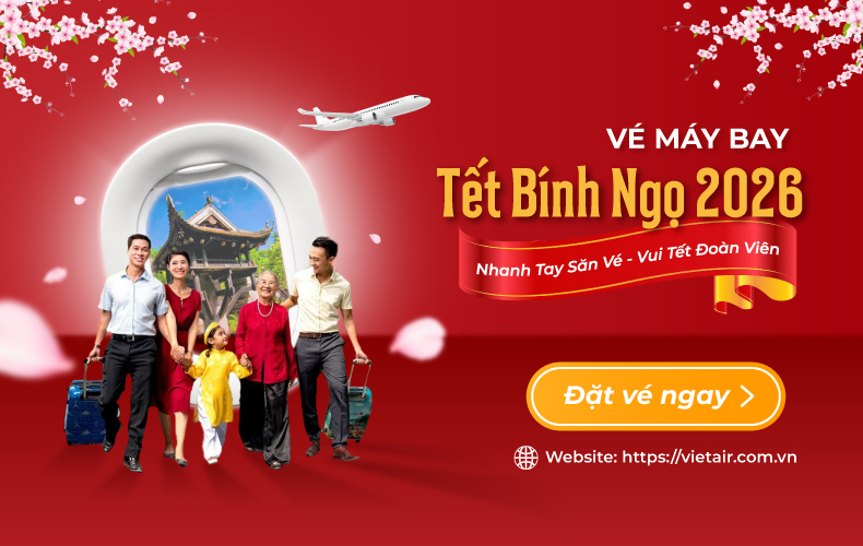 Vé máy bay tháng 1 - lịch nghỉ tết dương lịch
