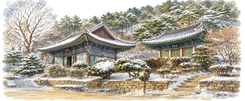 Tham quan chùa Jeondeungsa