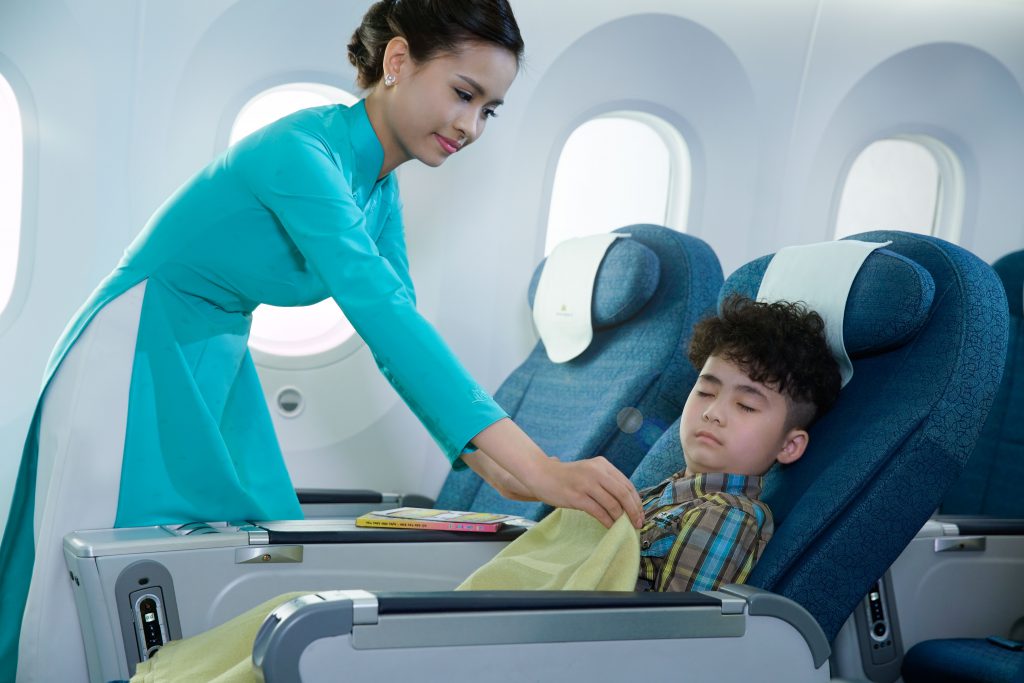 Dịch vụ trẻ em đi máy bay 1 mình
