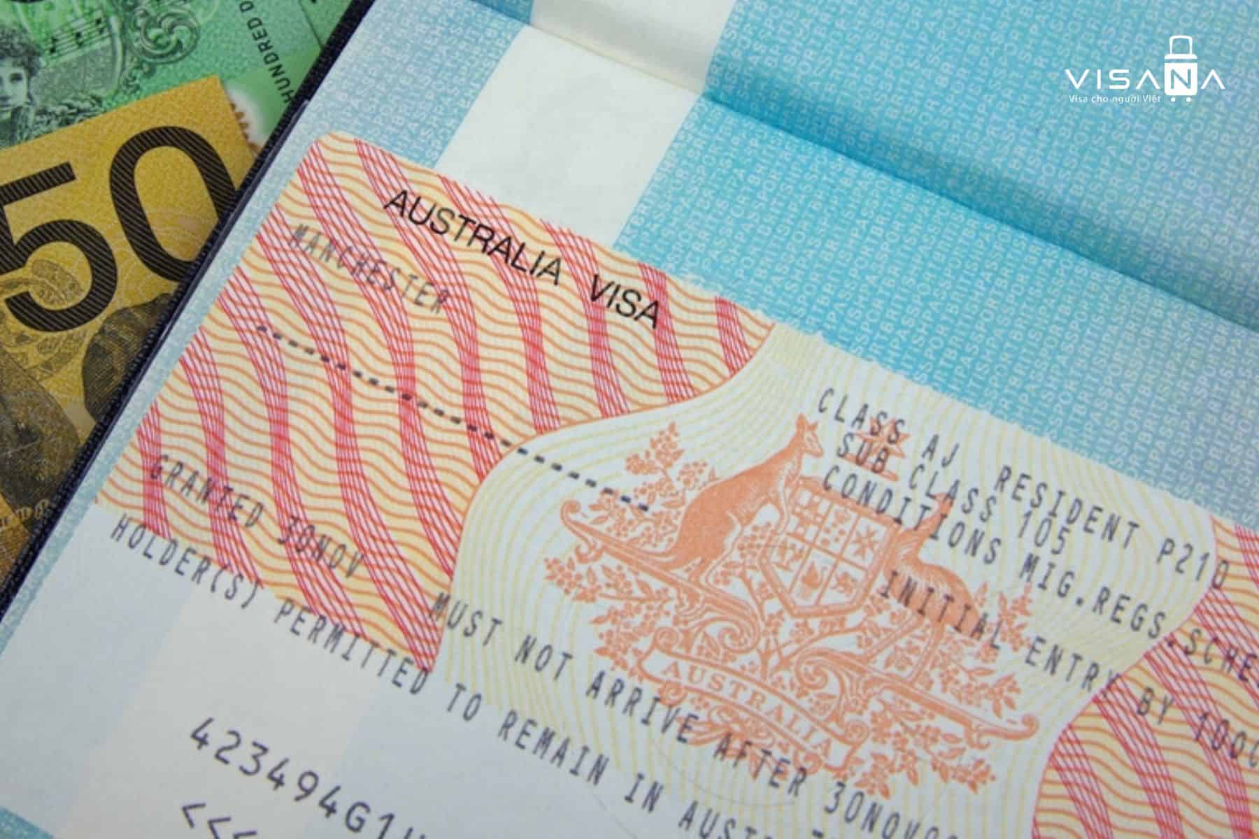 Visa Úc - vé máy bay đi Sydney