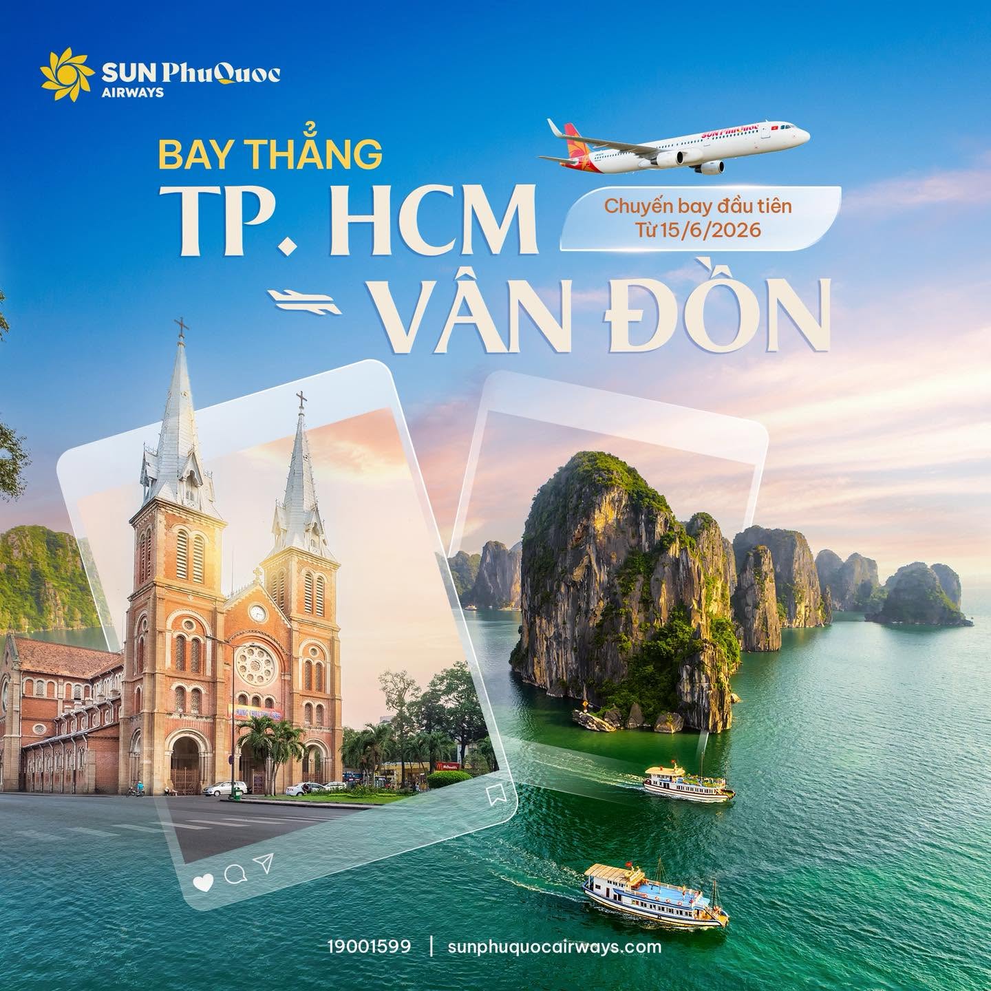 Vé máy bay Hồ Chí Minh đi Vân Đồn giá rẻ