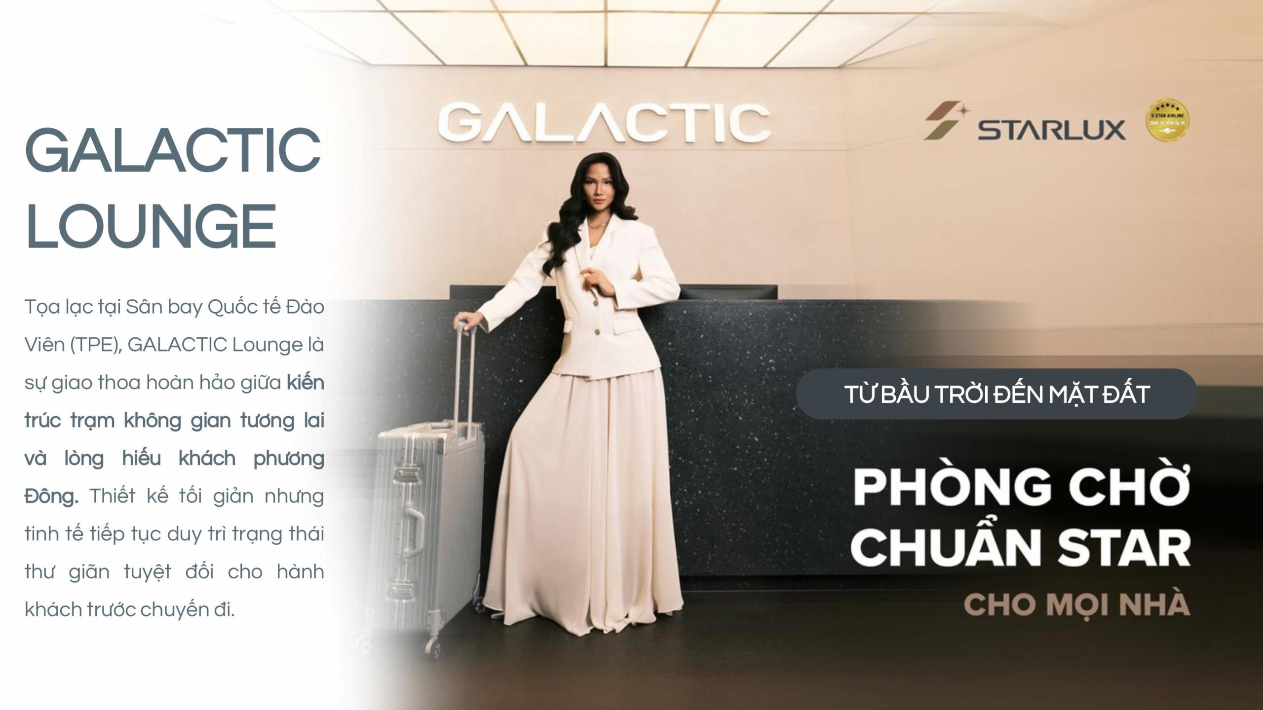 Trải nghiệm phòng chờ thương gia Starlux Airlines
