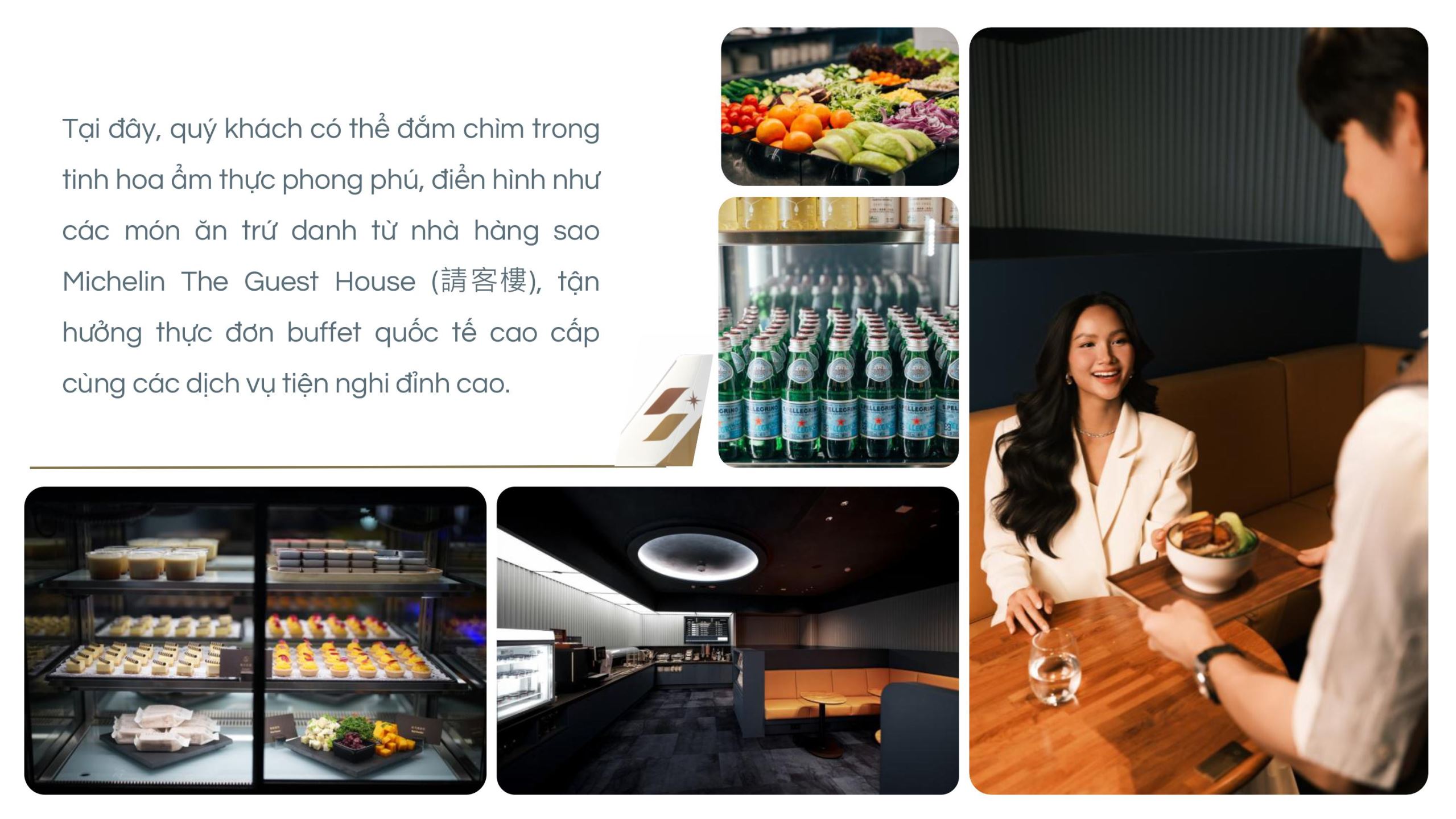 Trải nghiệm phòng chờ thương gia Starlux Airlines