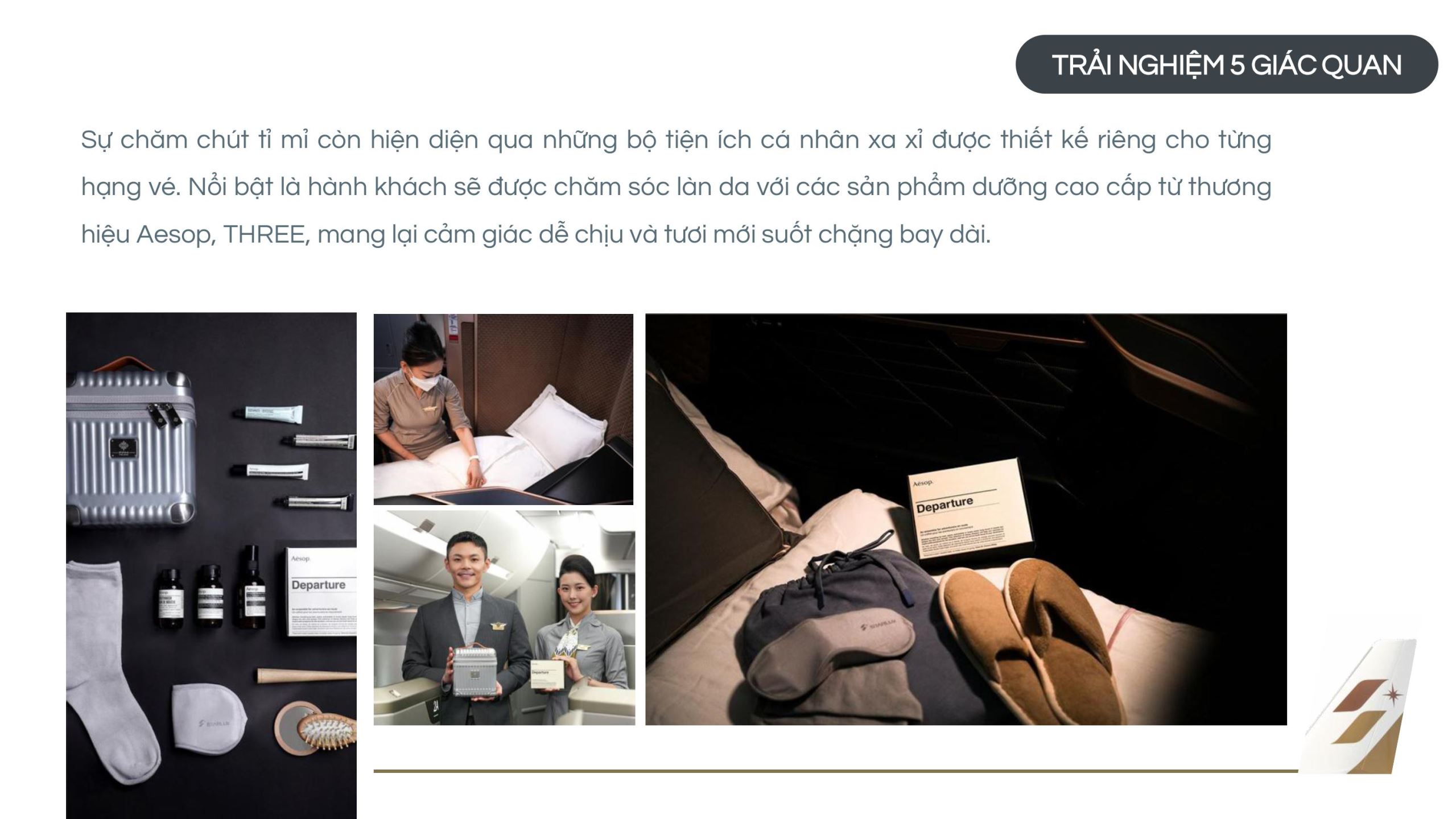 Xúc giác -vé máy bay Starlux Airlines