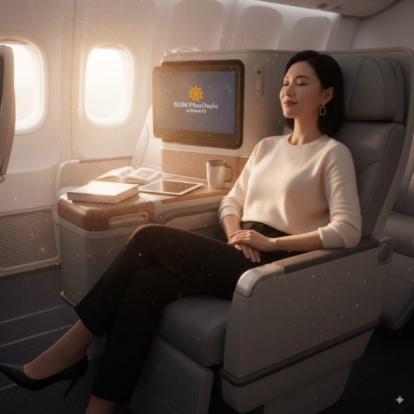 Hạng Business - vé máy bay Sun PhuQuoc Airways