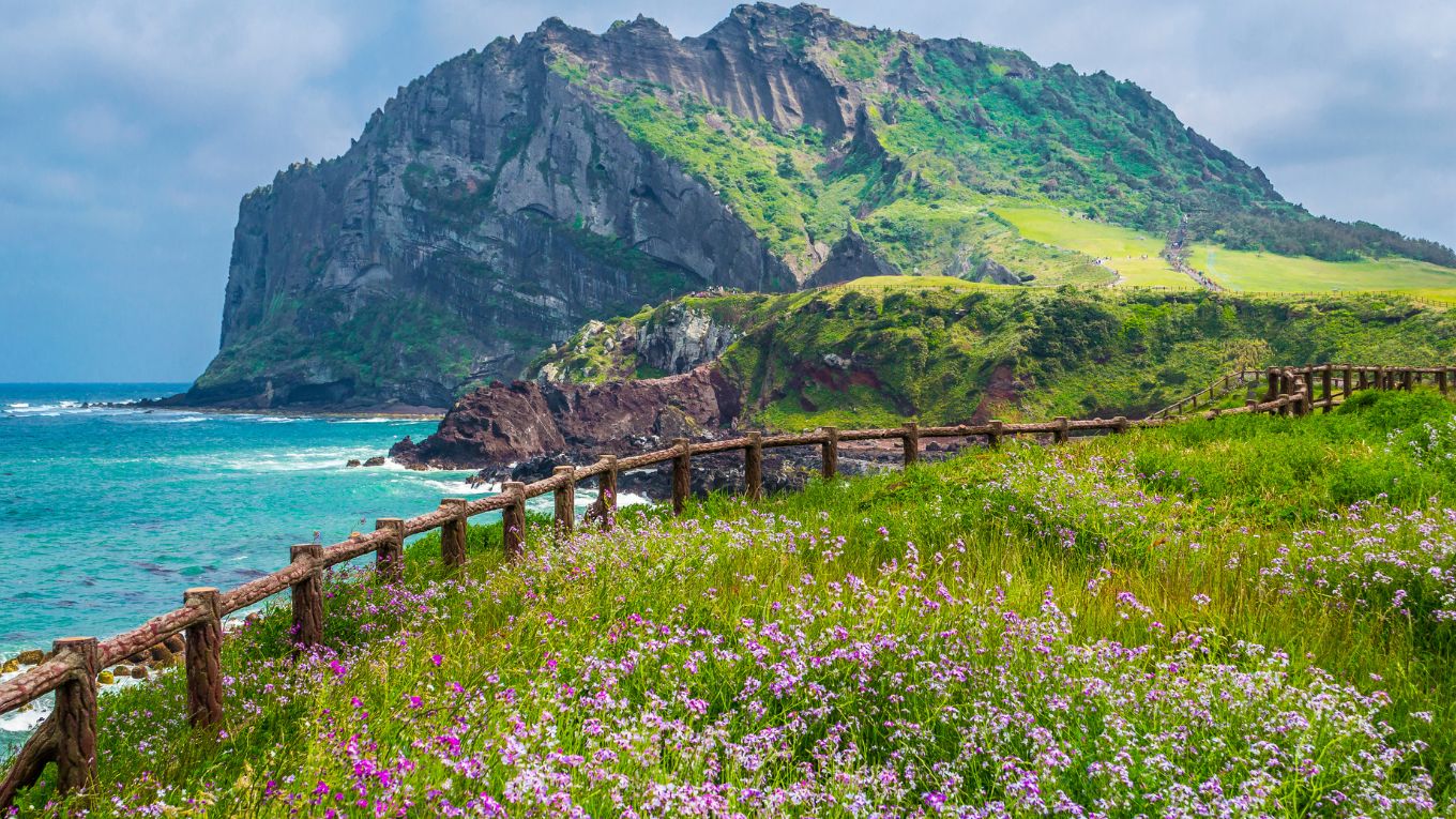 Đảo Jeju - vé máy bay tháng 7