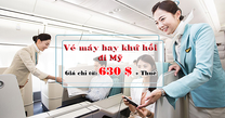 Korean Air bán vé đi Mỹ với giá cực hấp dẫn
