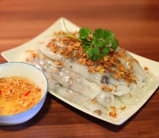 bánh cuốn làng Kênh - đặc sản Nam Định