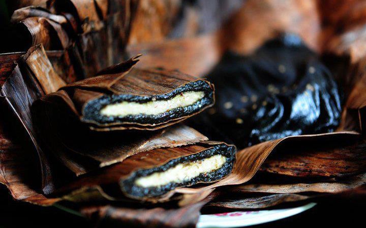 bánh gai - đặc sản Nam Định